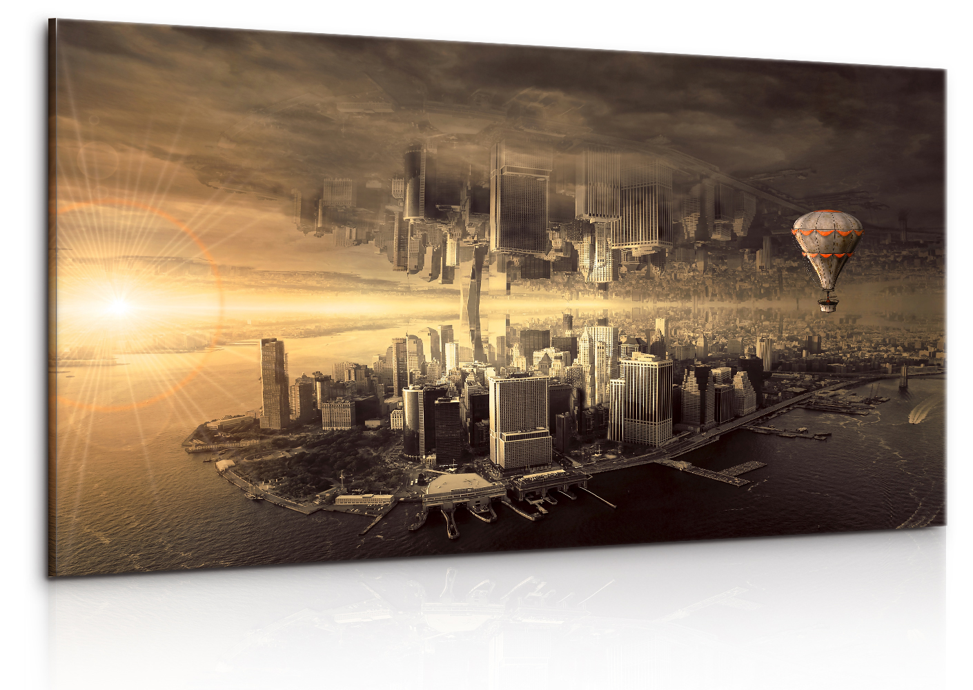 Fantasy New York 120x55  cm