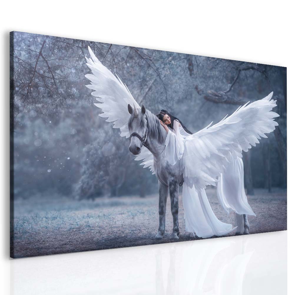 Fantasy Pegas a lska 120x80  cm