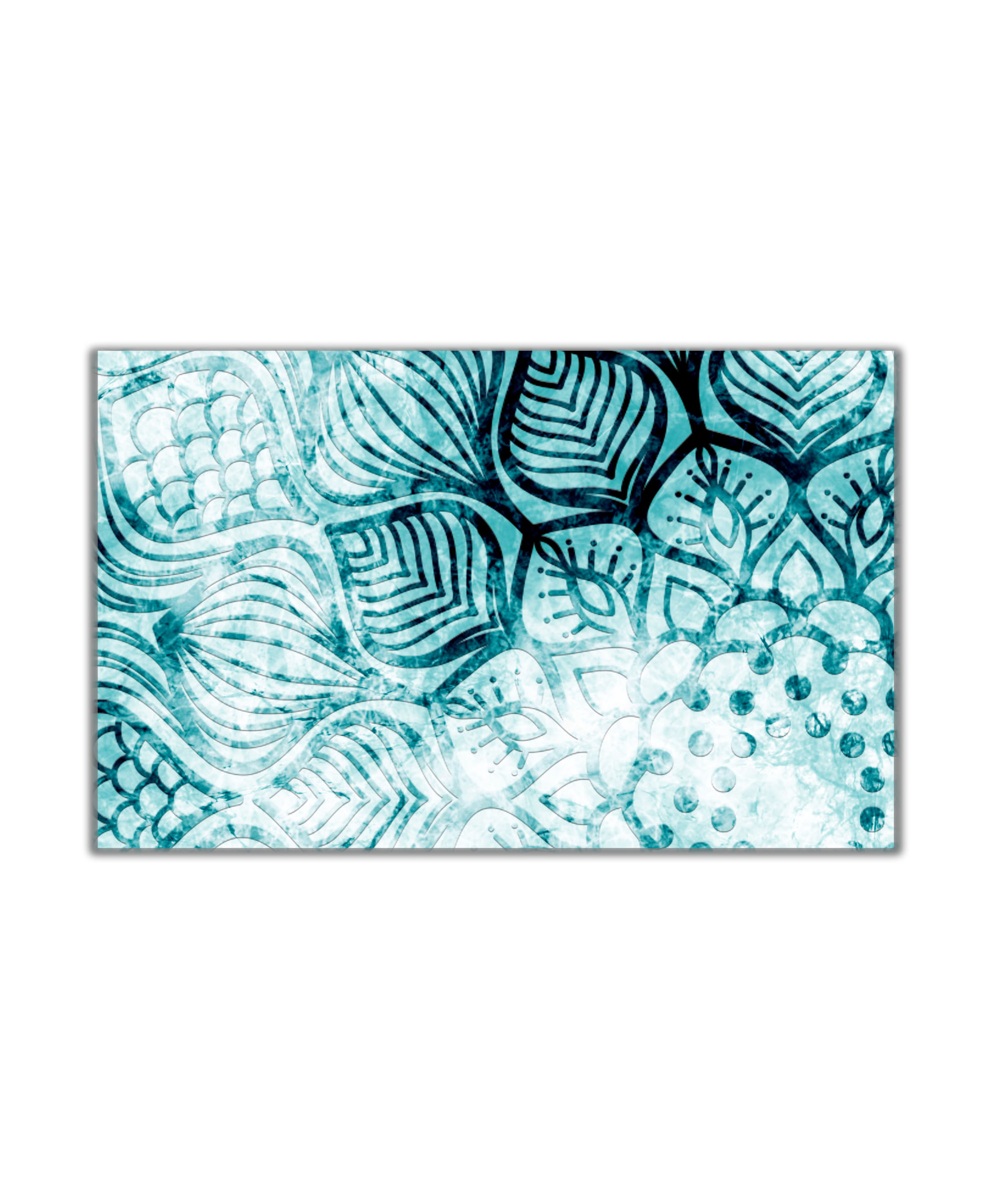 Obraz Ledov modr mandala 130x80  cm