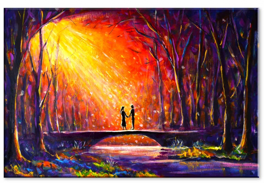 Obraz veern romance 120x80  cm