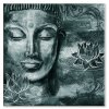 Abstraktn obraz ed Buddha 100x100  cm