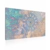 Obraz Modro-zlat mandala 200x100  cm, 5 dl