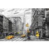 Obraz reprodukce New York lut 80x80  cm, 4 dly